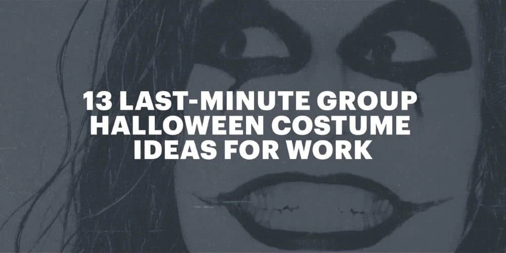 halloween costume ideas for groups at work