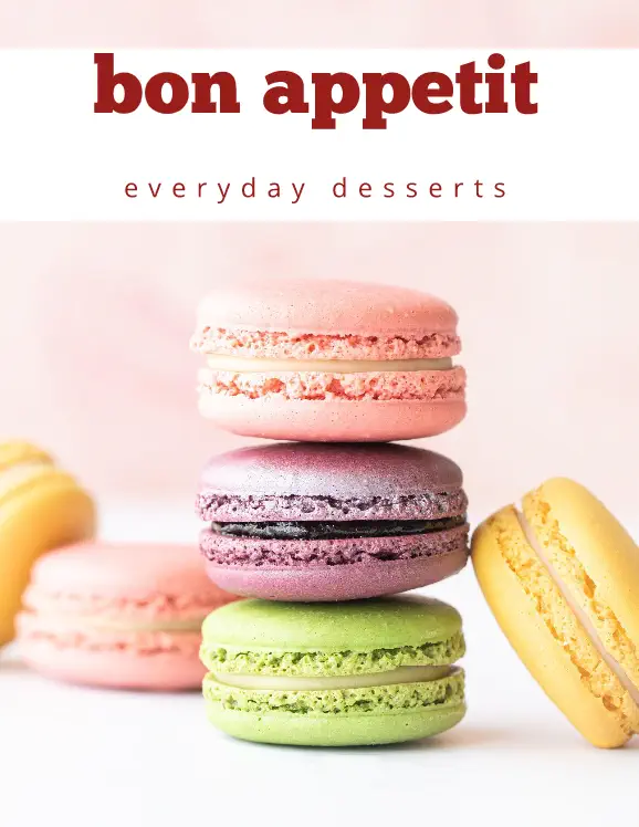 dessert magazine cover